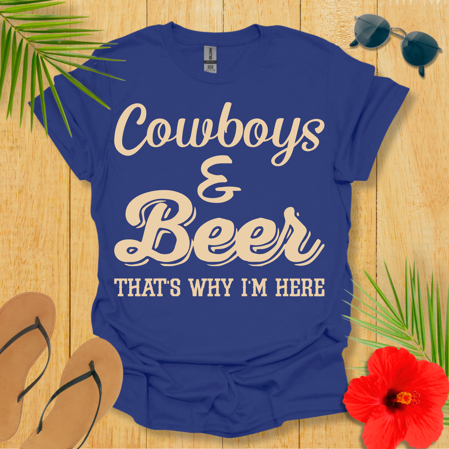 Cowboys and Beer T-Shirt