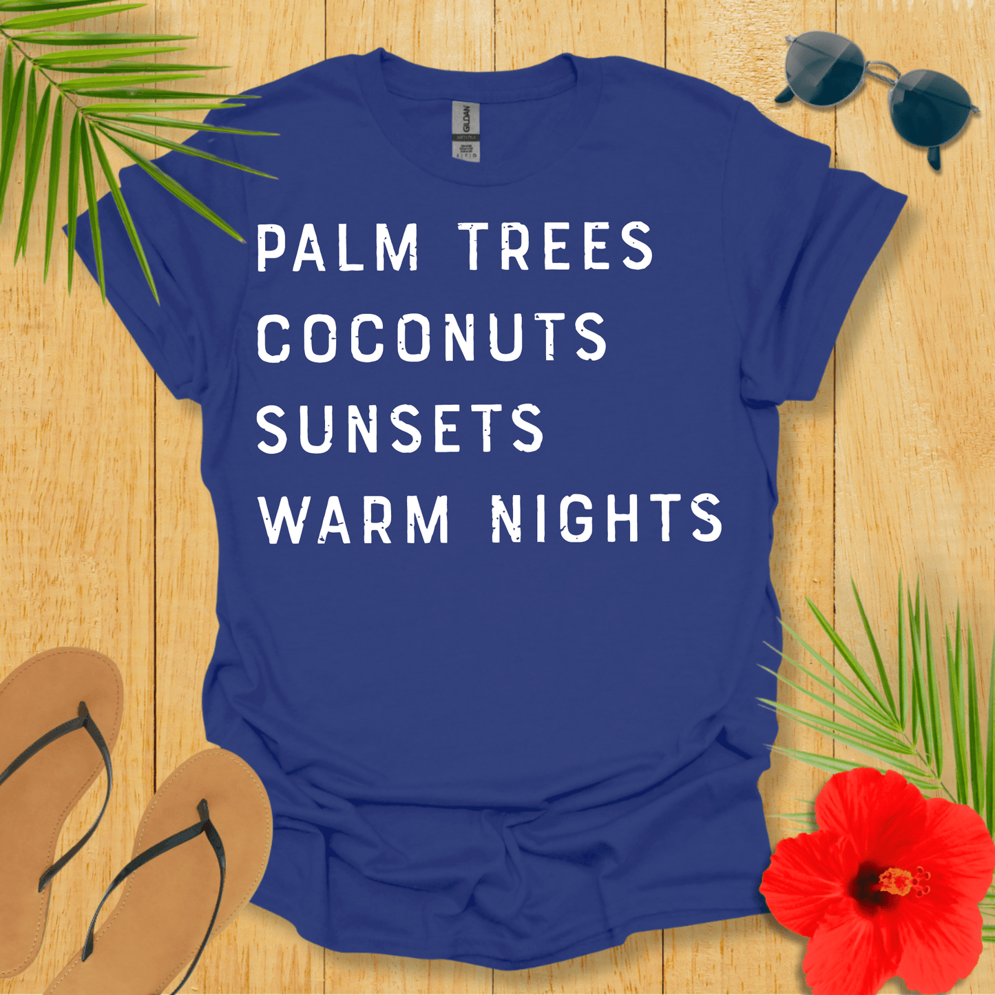 Palm Trees Coconuts T-Shirt