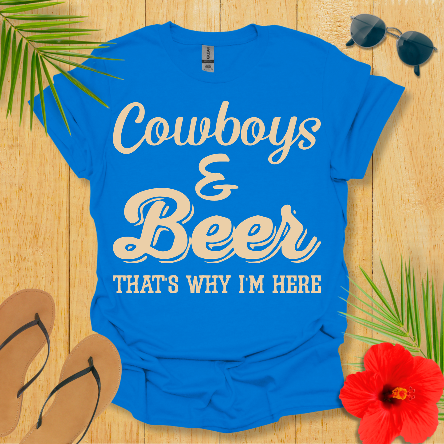 Cowboys and Beer T-Shirt