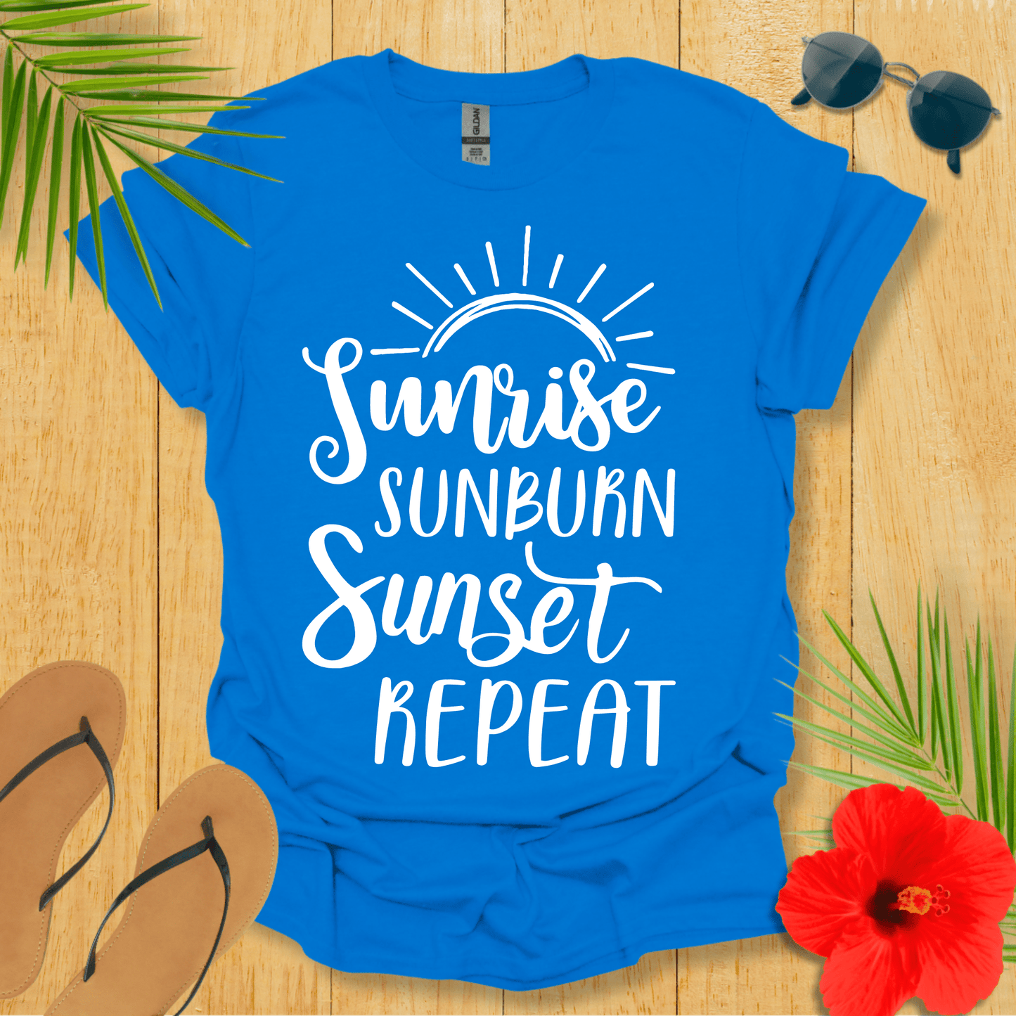 Sunrise Repeat T-Shirt