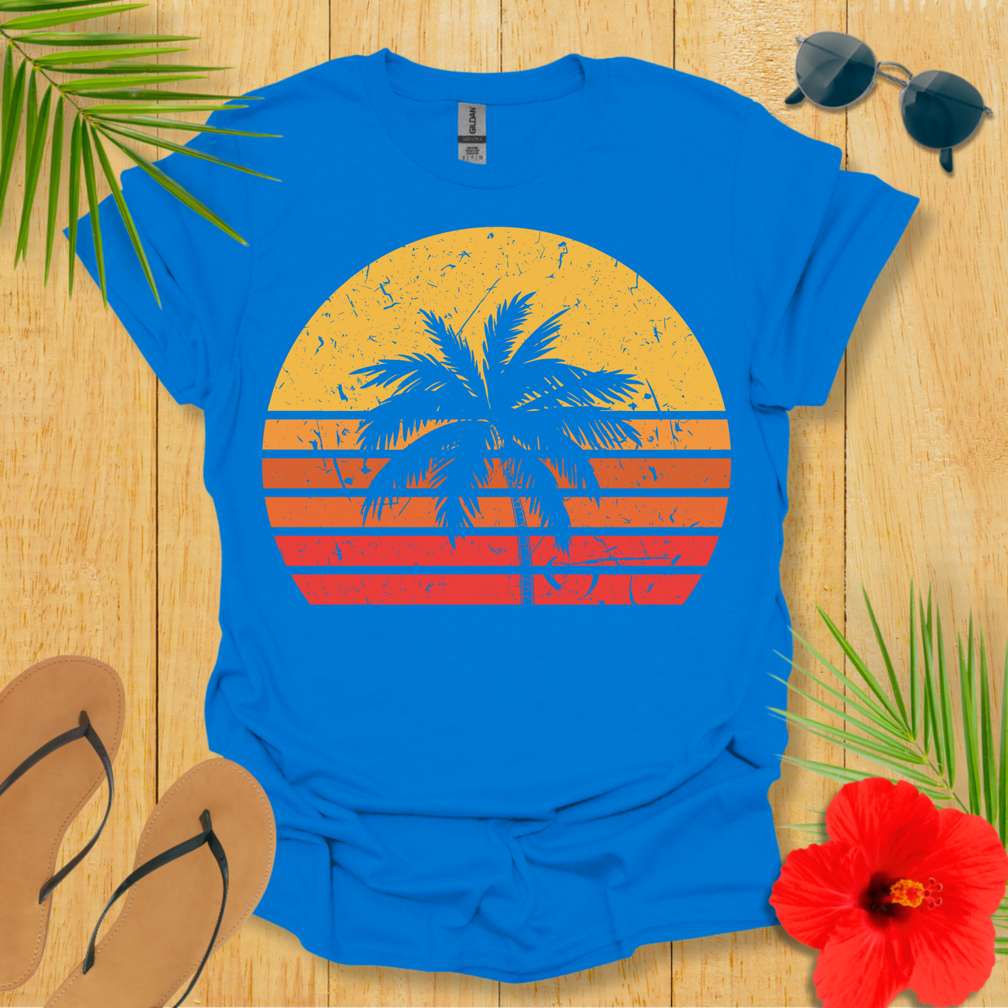 Palm Tree Sunset T-Shirt