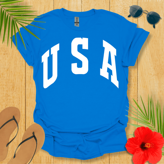 Plain USA T-Shirt