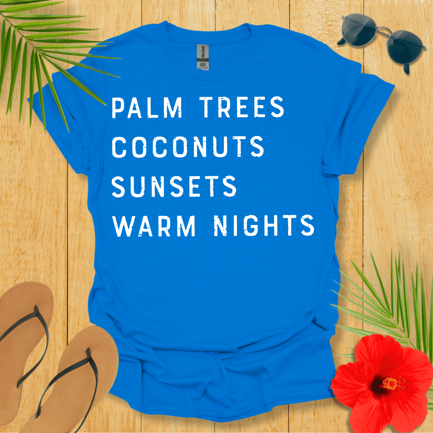 Palm Trees Coconuts T-Shirt