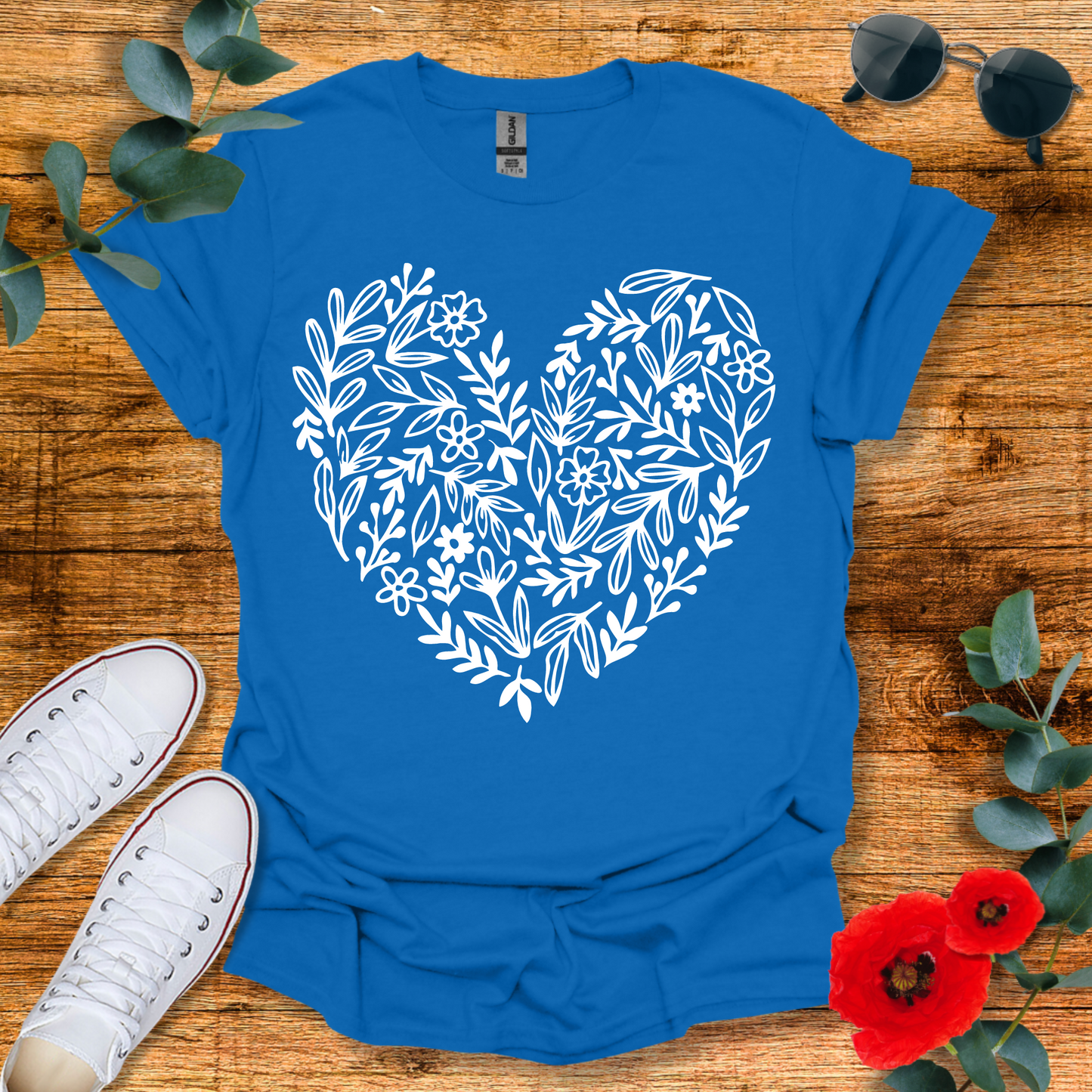 Flower Heart T-Shirt