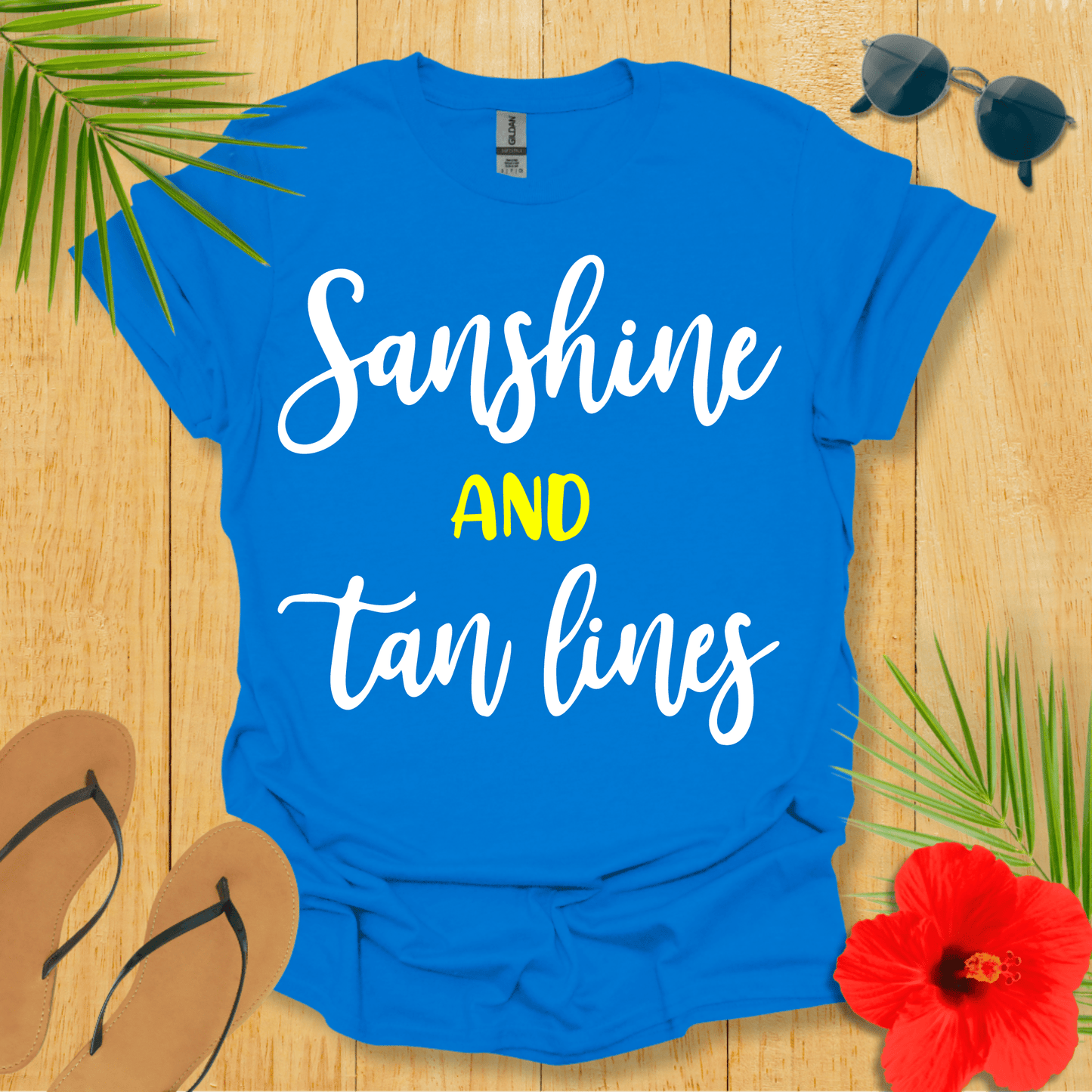 Sunshine and Tan Lines T-Shirt