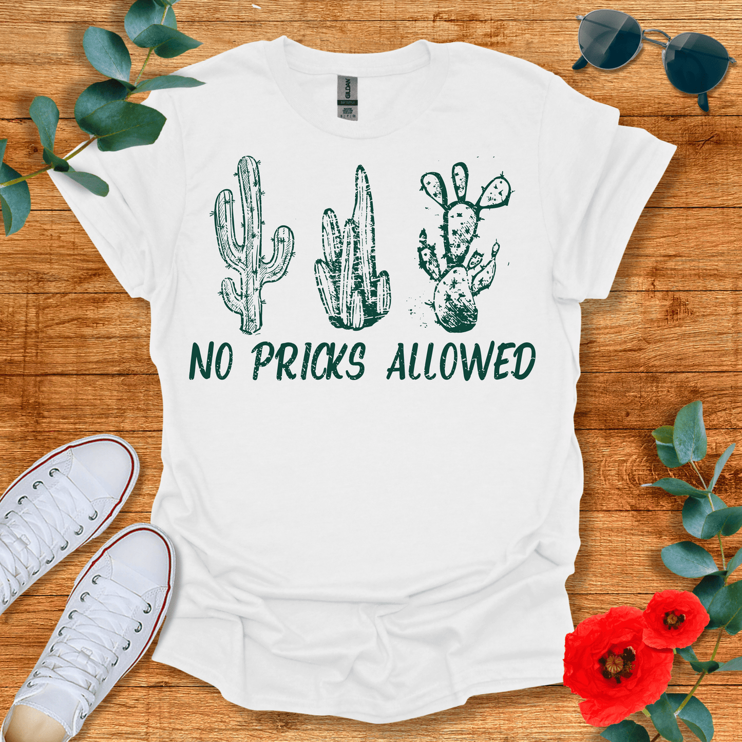 No Pricks Allowed T-Shirt