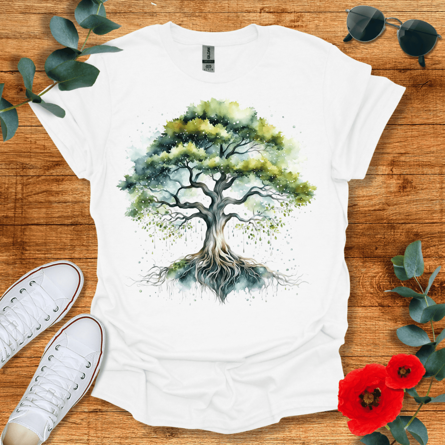 Watercolor Tree T-Shirt