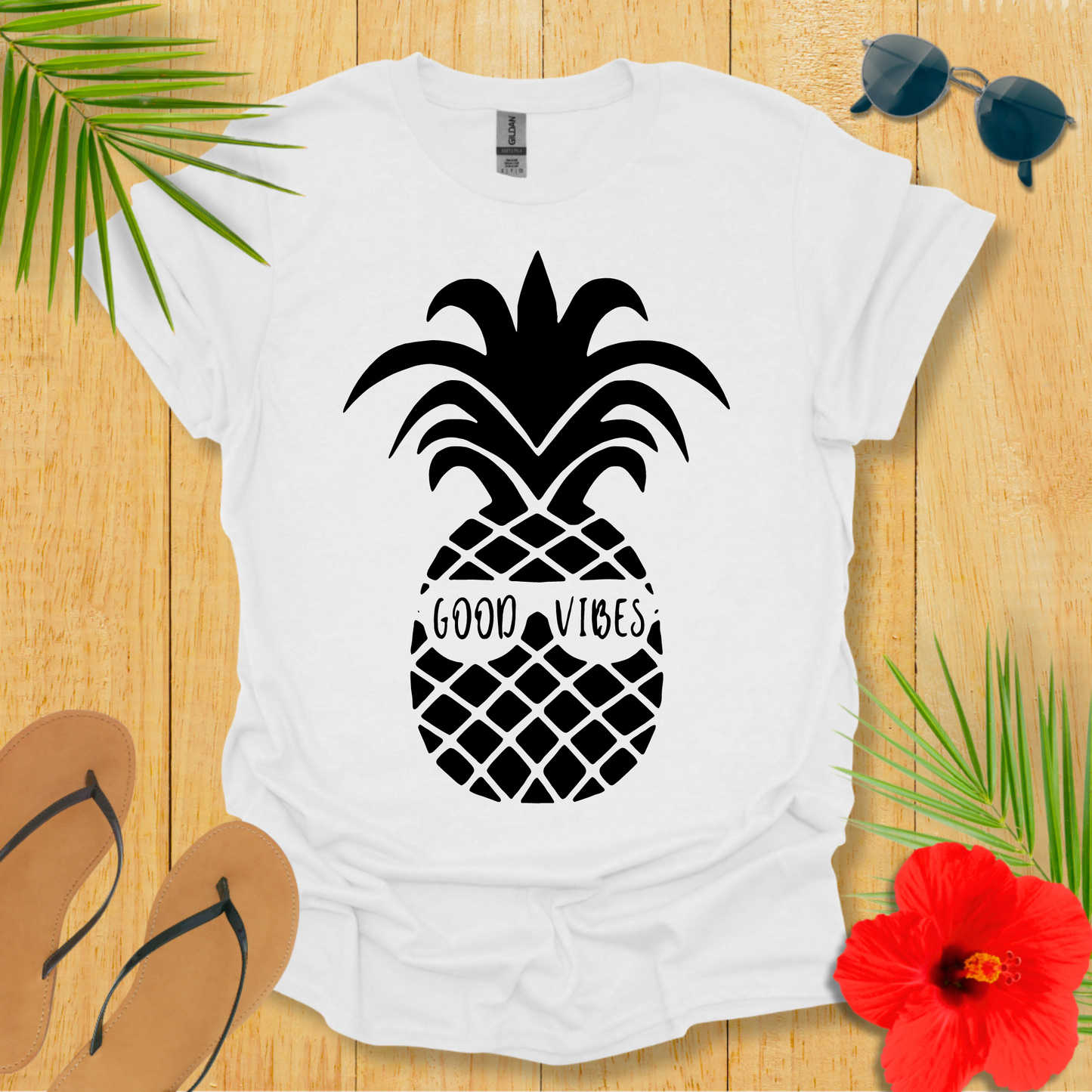 Good Vibes Pineapple T-Shirt