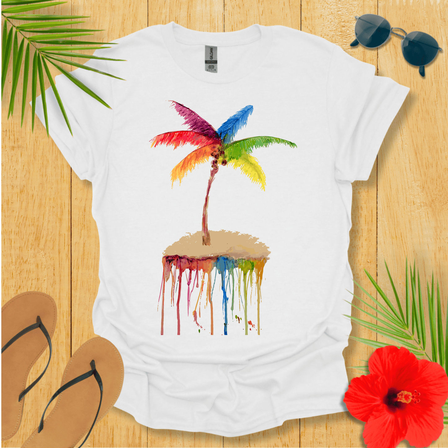 Watercolor Palm T-Shirt