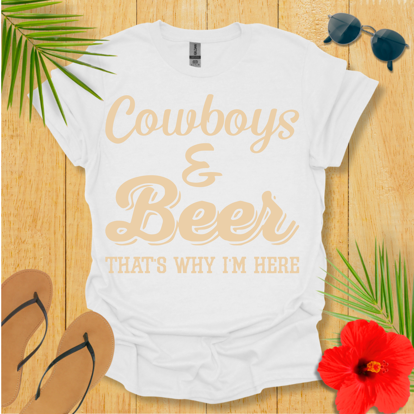 Cowboys and Beer T-Shirt