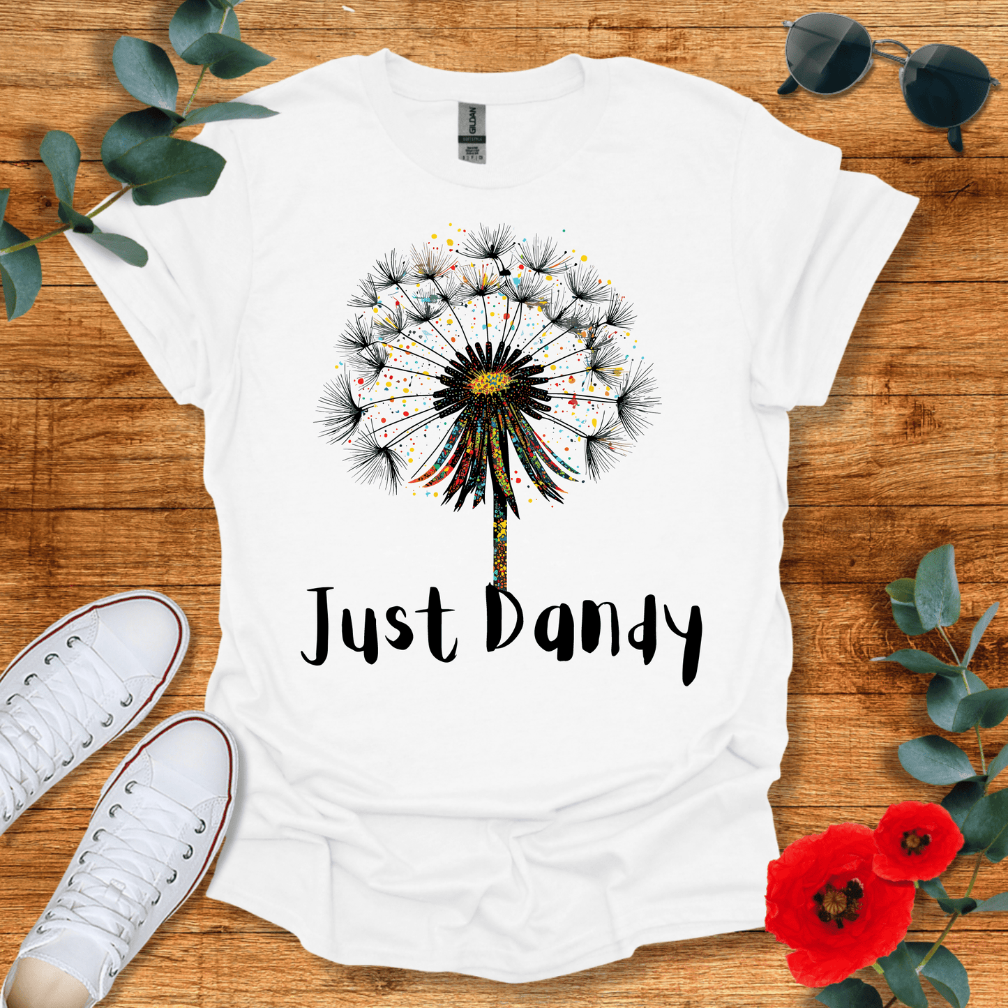 Rainbow Dandelion T-Shirt