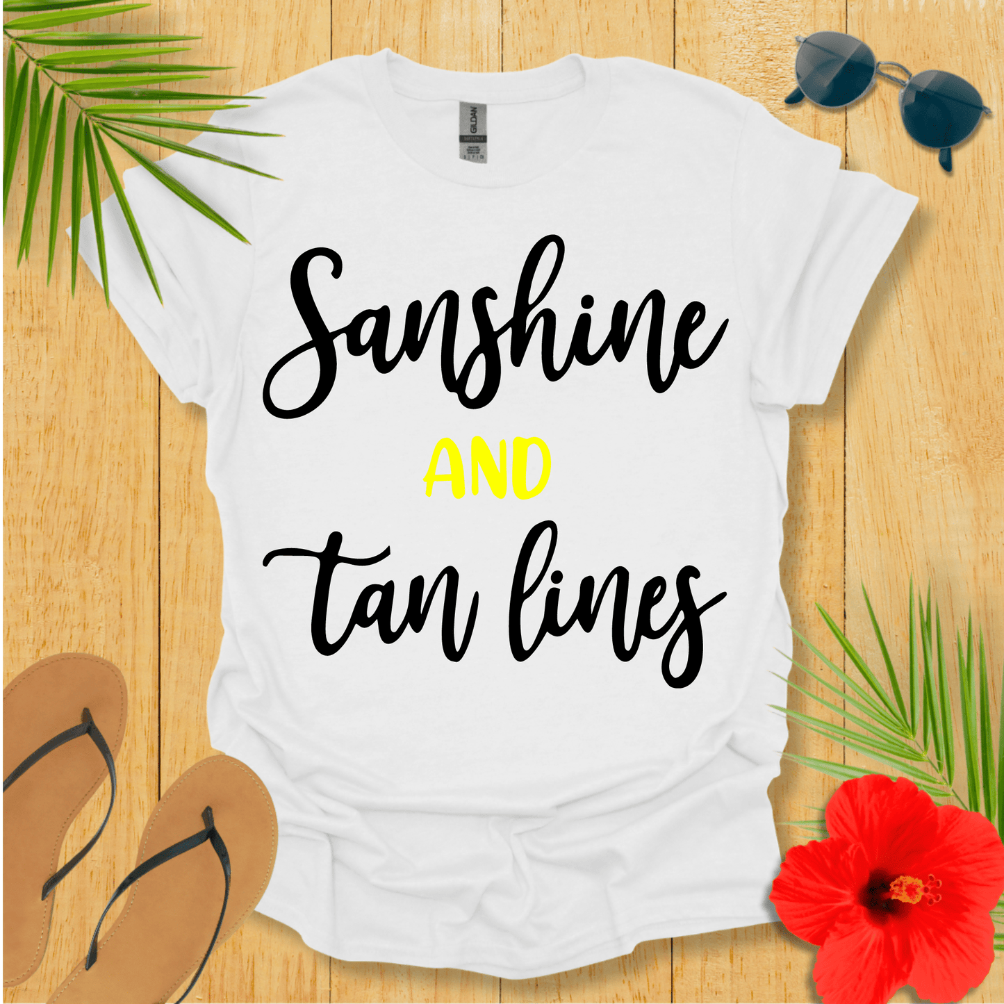 Sunshine and Tan Lines T-Shirt